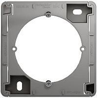 Коробка для наружнего монтажа Systeme Electric Glossa алюминий картинка